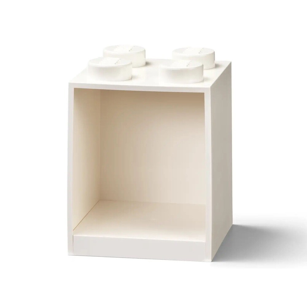 LEGO Storage Products: 41141735 4-Stud Brick Shelf White NEW